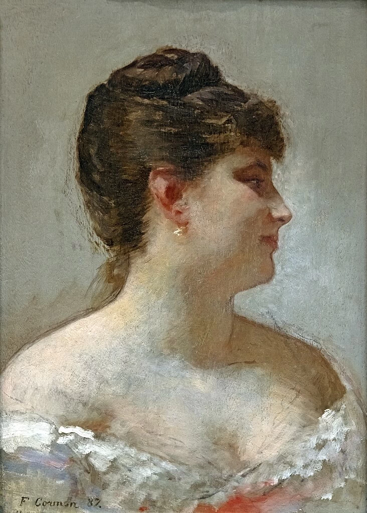 Ritrato di Madame Cormon, 1887 - Musee de Beaux, Arts de Carcassonne